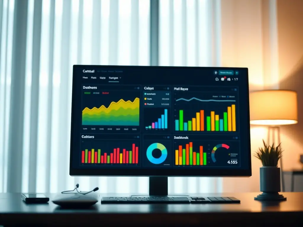 A secure digital dashboard displaying real-time translation progress and compliance checks, emphasizing the technology and security behind Hiero Solution's services.